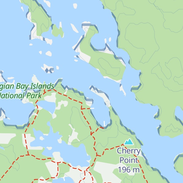 Map of Spero Point