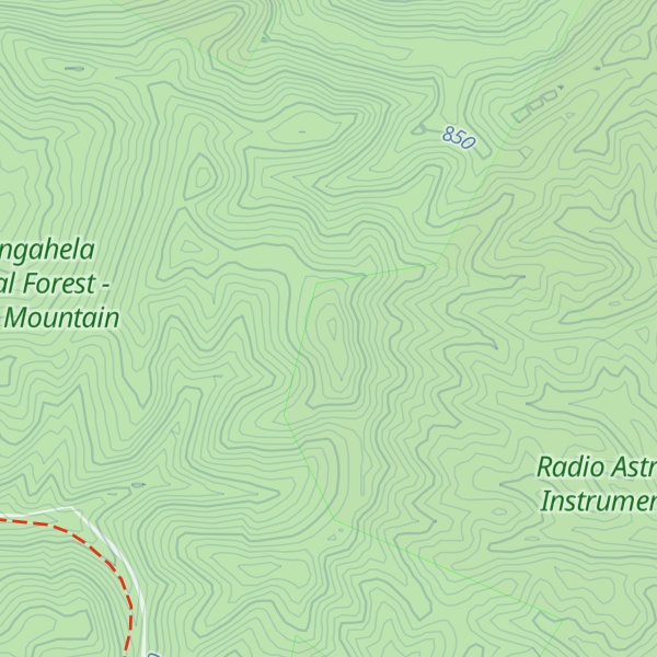 Map of Little Mountain