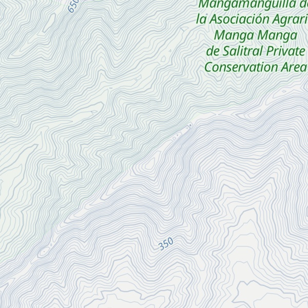 Map of Cerro Pelado
