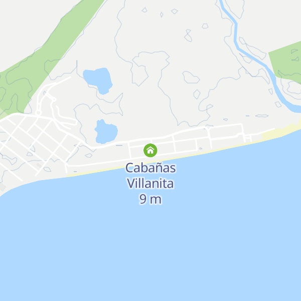 Map of Cabañas Villanita