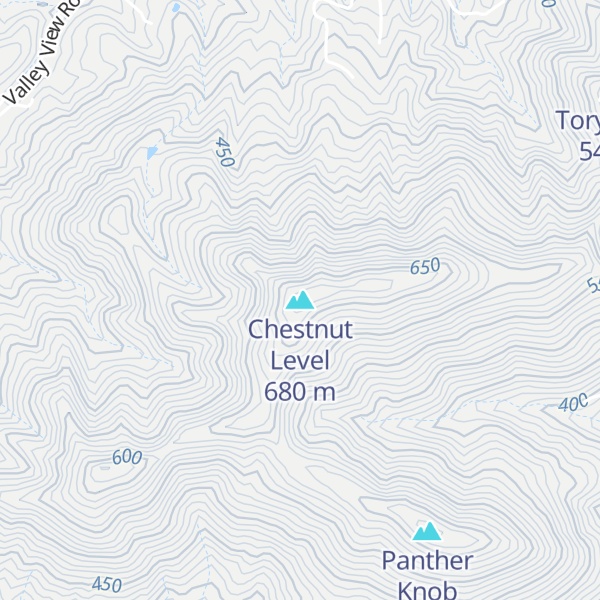 Map of Chestnut Level
