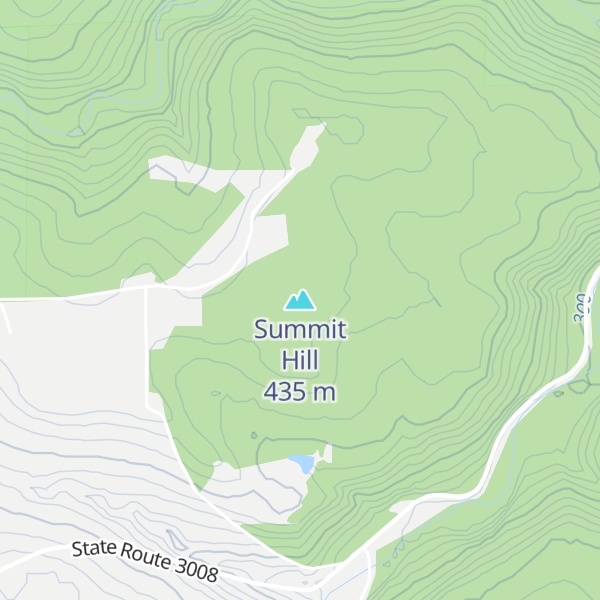 Map of Summit Hill