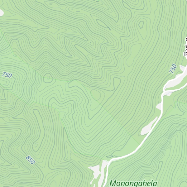 Map of Middle Ridge