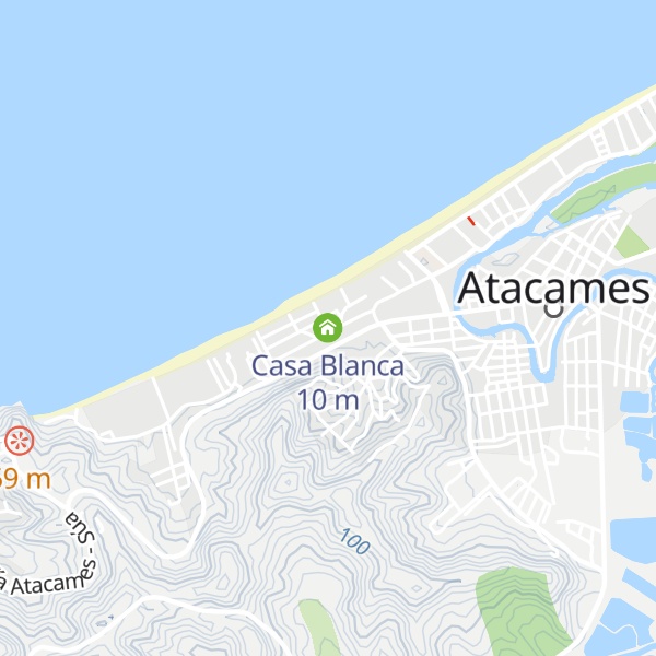 Map of Casa Blanca