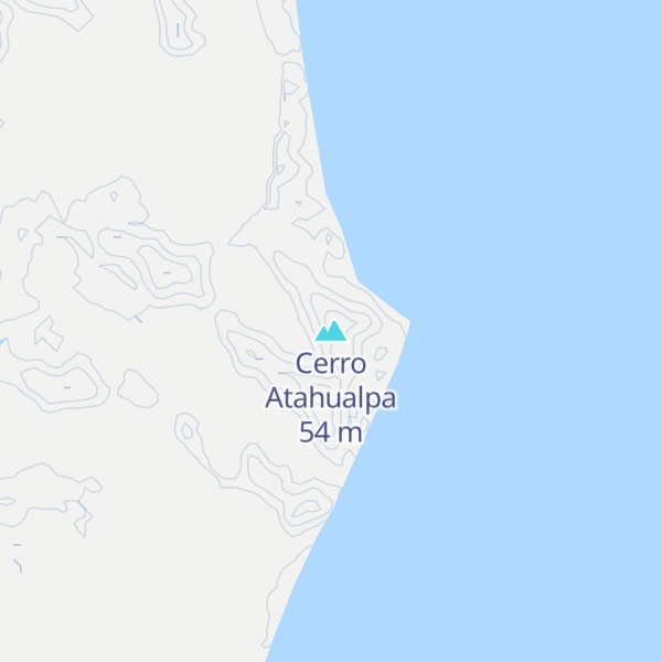 Map of Cerro Atahualpa
