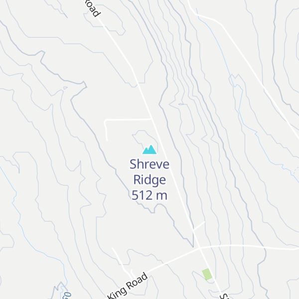 Map of Shreve Ridge