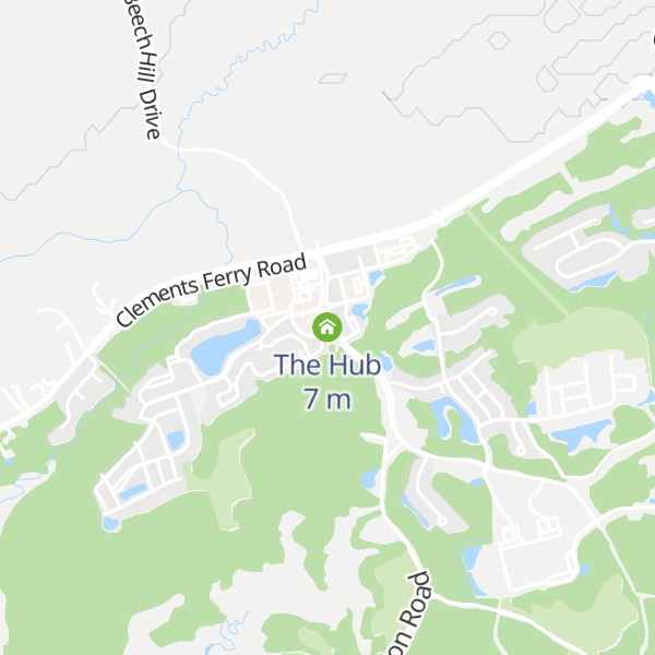 Map of The Hub