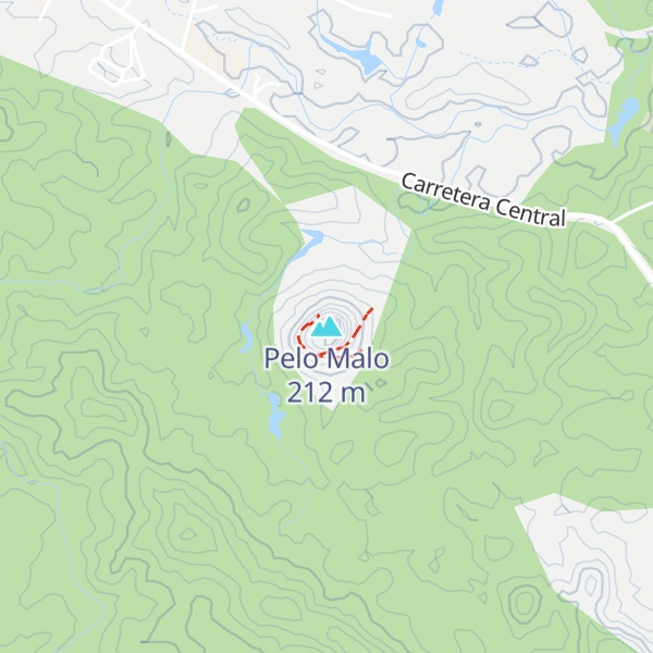 Map of Pelo Malo
