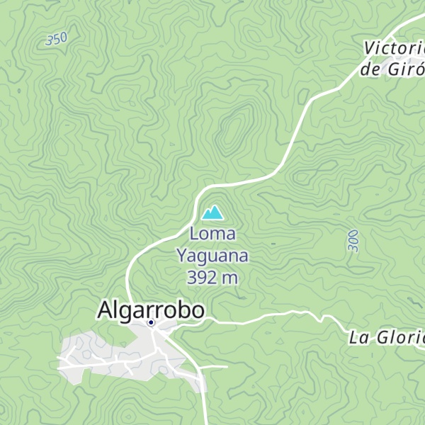 Map of Loma Yaguana