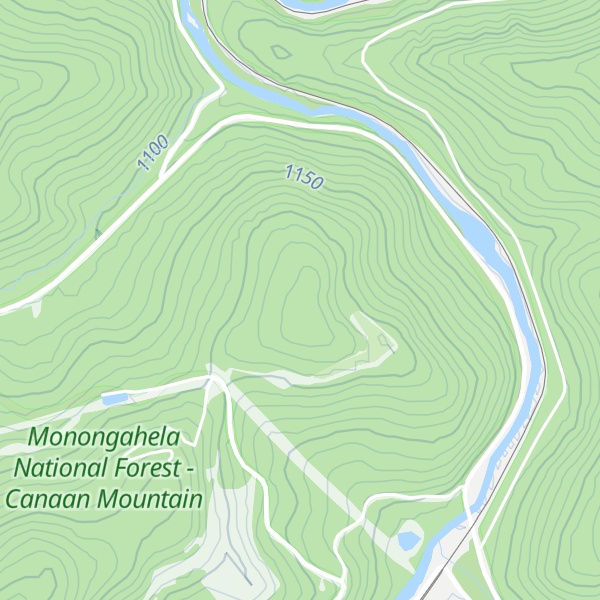 Map of White Top