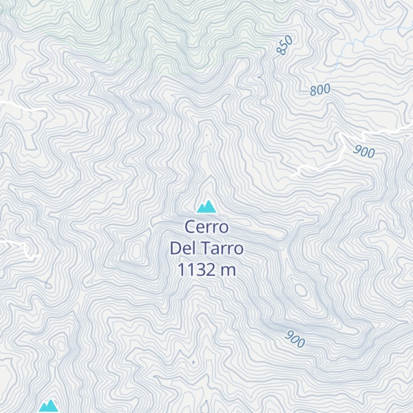 Map of Cerro Del Tarro