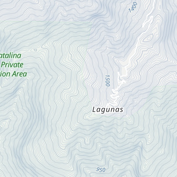 Map of Cerro Miscas