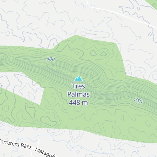 Map of Tres Palmas
