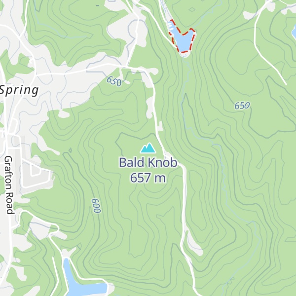 Map of Bald Knob