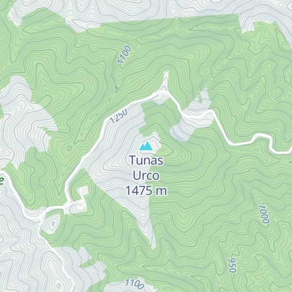 Map of Tunas Urco