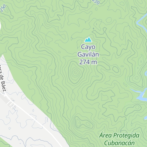 Map of Loma Cerro Jíbaro