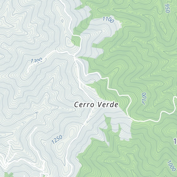 Map of Cerro Verde