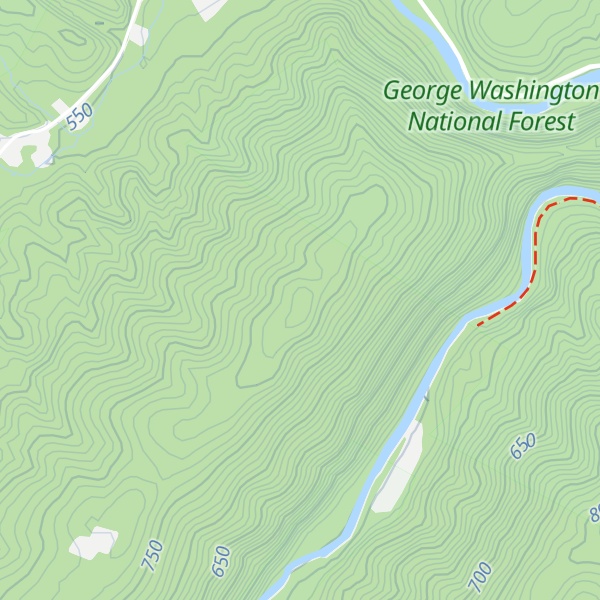 Map of Bolar Mountain