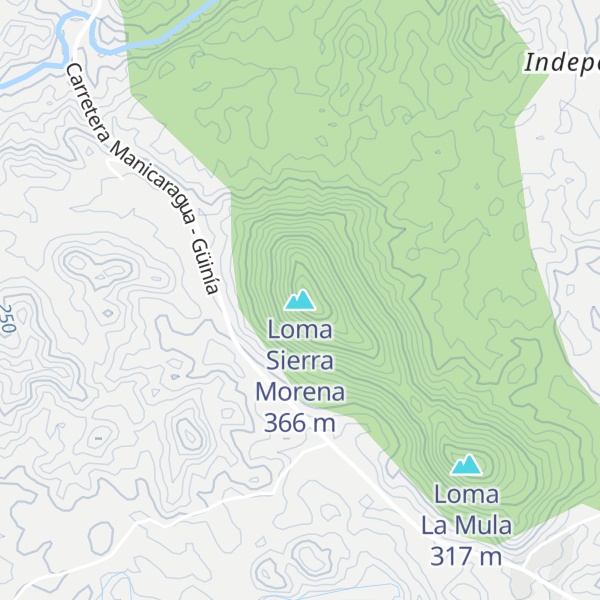Map of Loma Sierra Morena