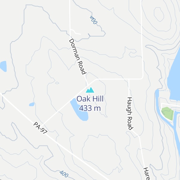 Map of Oak Hill