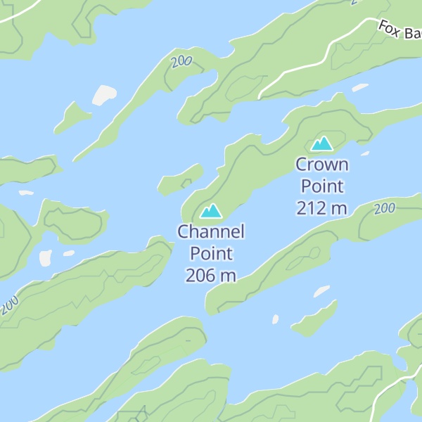 Map of Channel Point