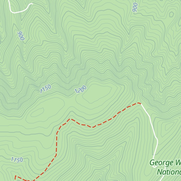 Map of Big Knob