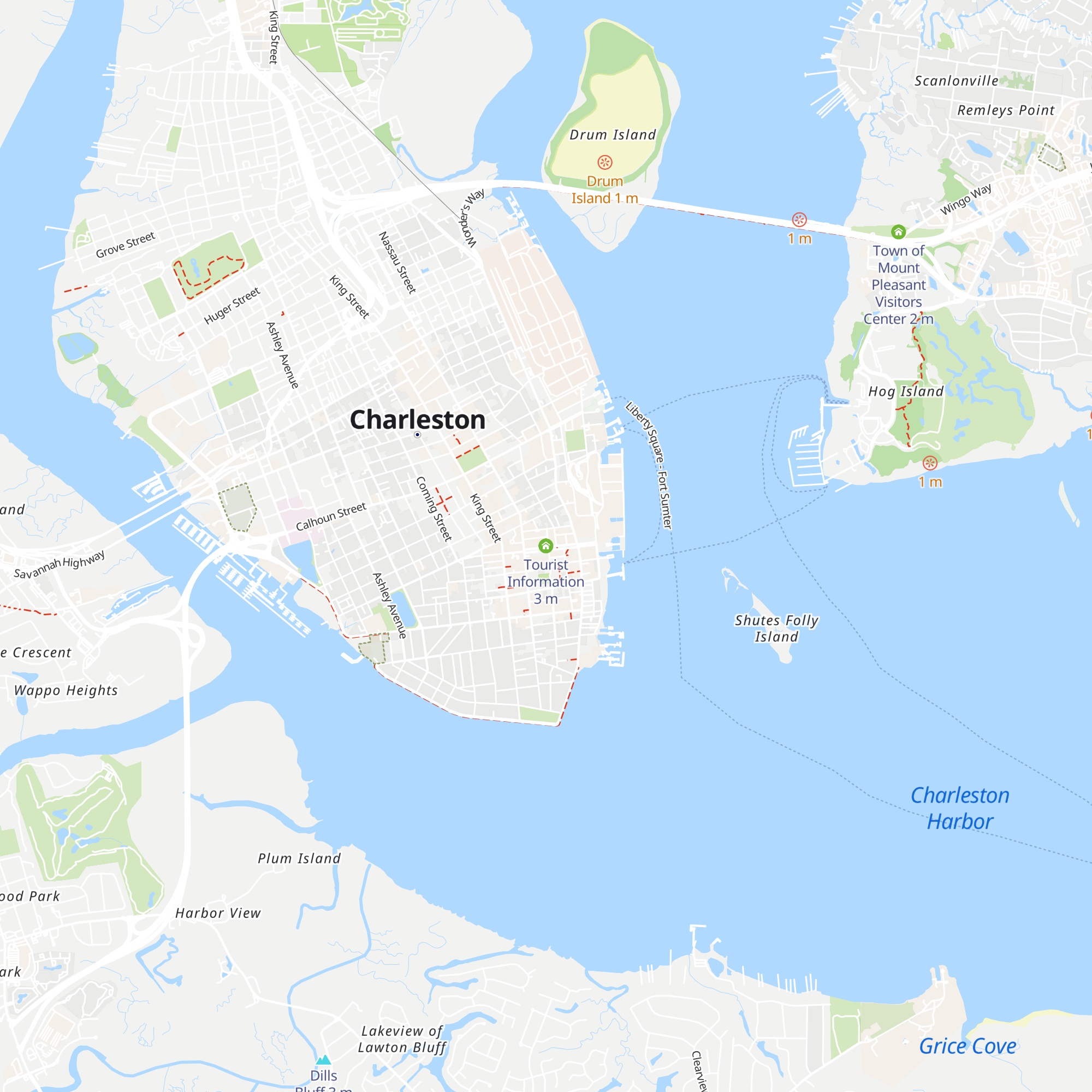Tourist Information map