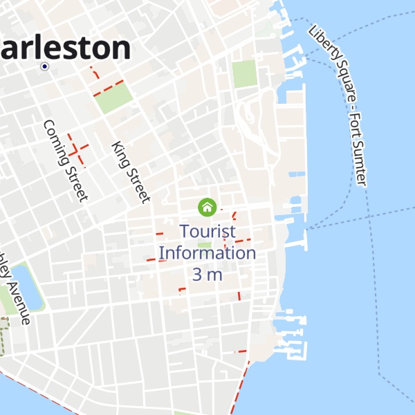 Map of Tourist Information