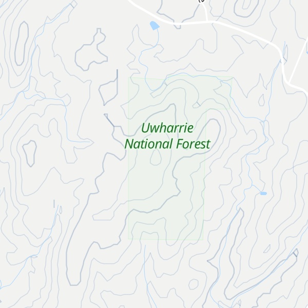 Map of Jenny Wright Mountain