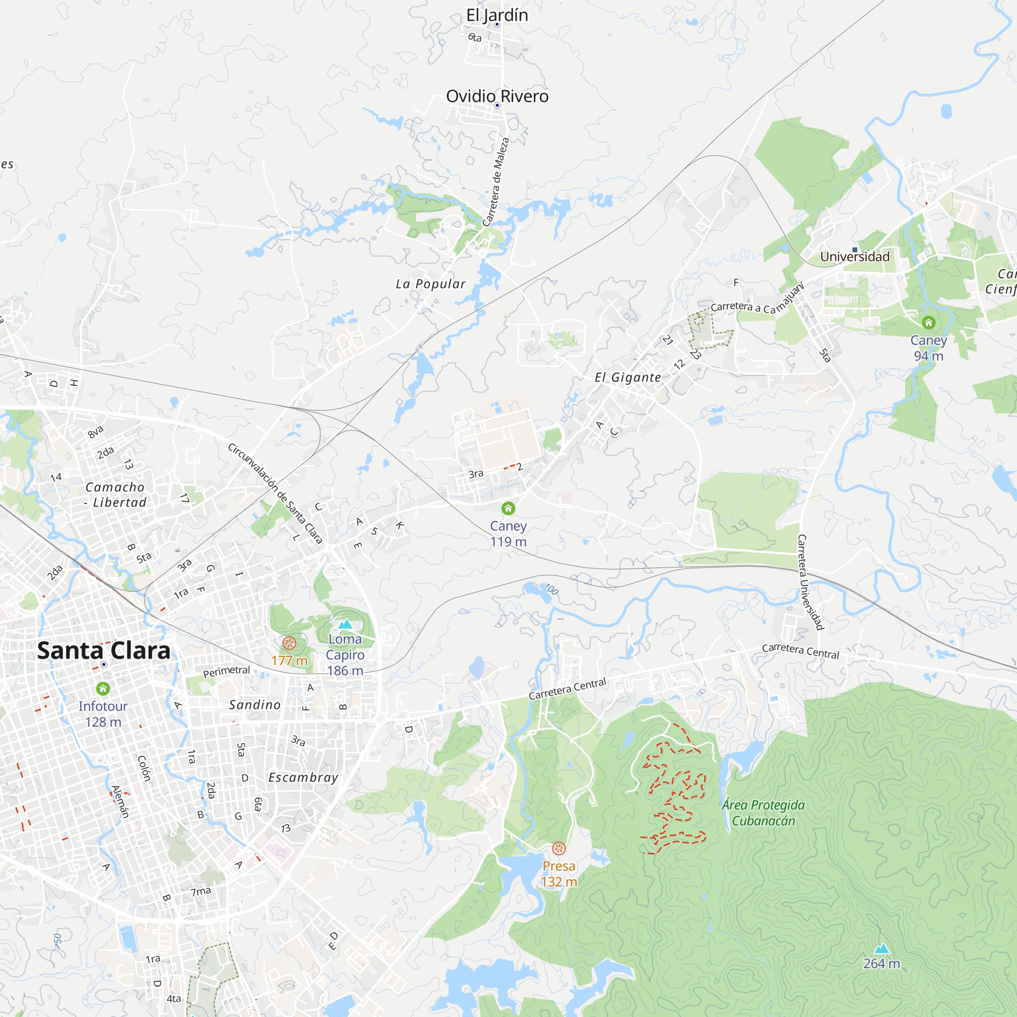 Caney map