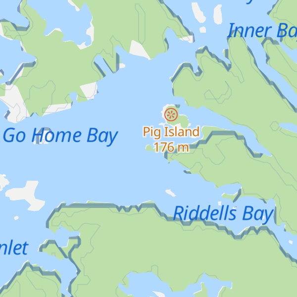 Map of Ballantynes Point