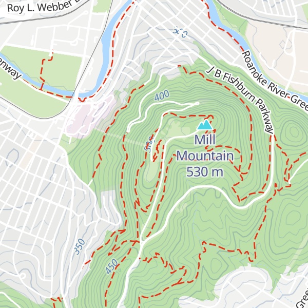 Map of East Ridge