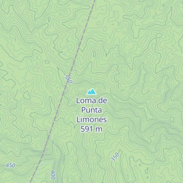 Map of Loma de Punta Limones