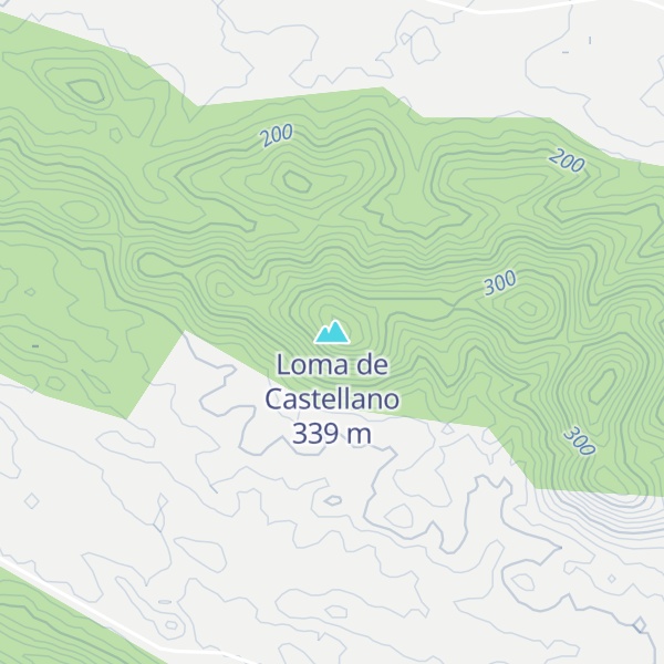 Map of Loma de Castellano