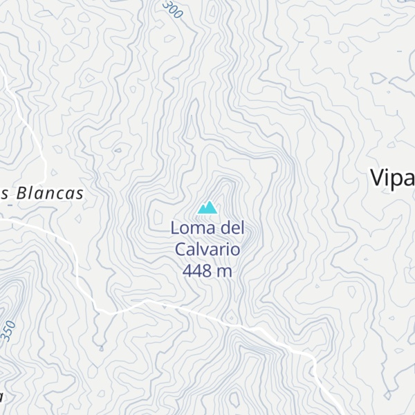 Map of Loma del Calvario