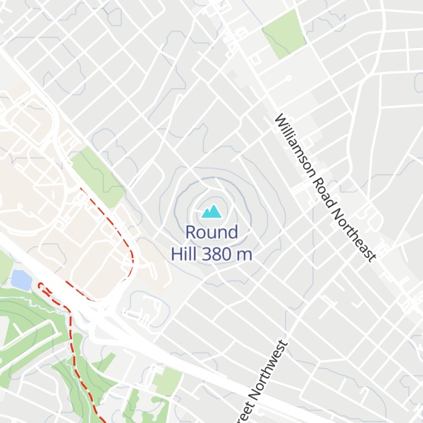 Map of Round Hill