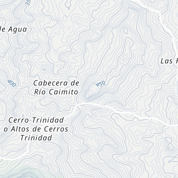 Map of Cerro Filipina