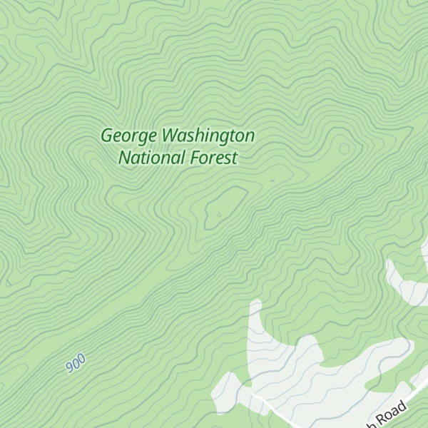 Map of Little Mountain