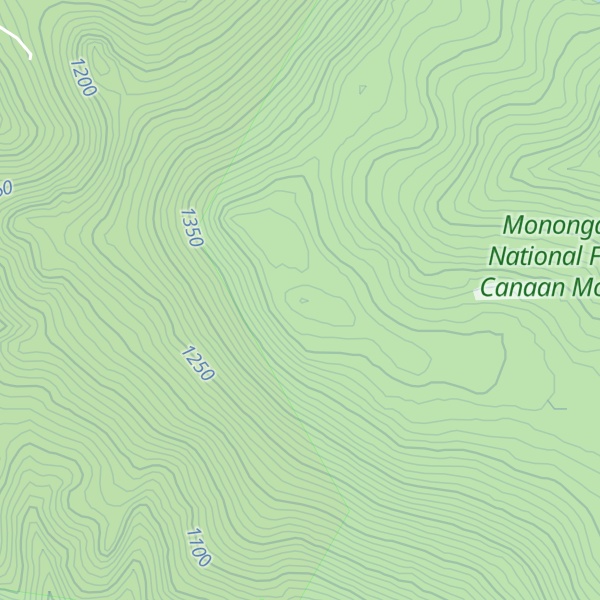 Map of Snyder Knob