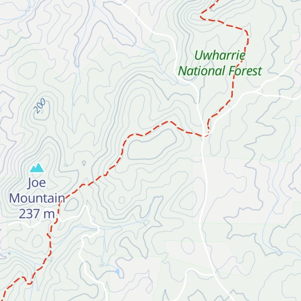 Map of Horse Mountain