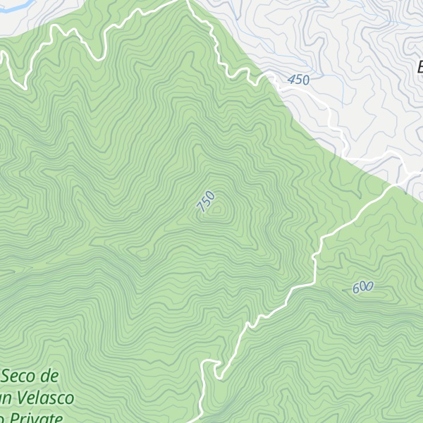 Map of Cerro Salas