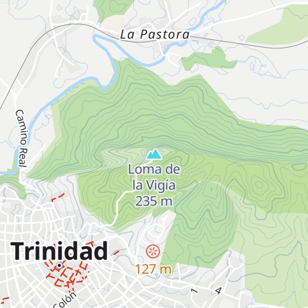 Map of Loma de la Vigía
