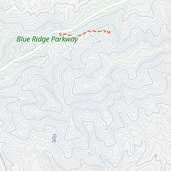 Map of Buck Mountain