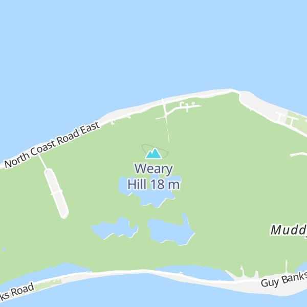 Map of Weary Hill