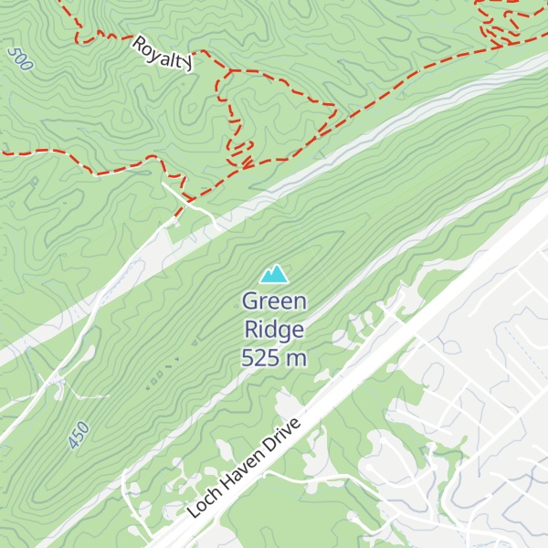 Map of Green Ridge