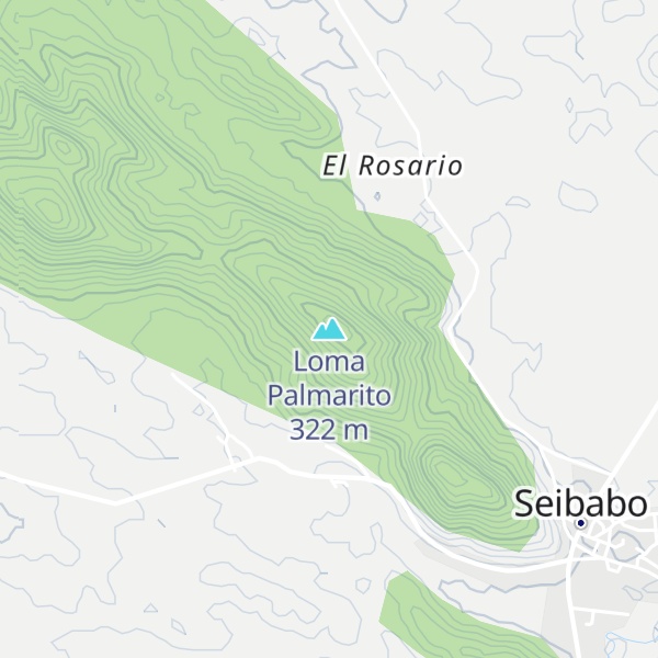 Map of Loma Palmarito