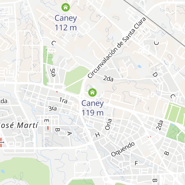 Map of Caney