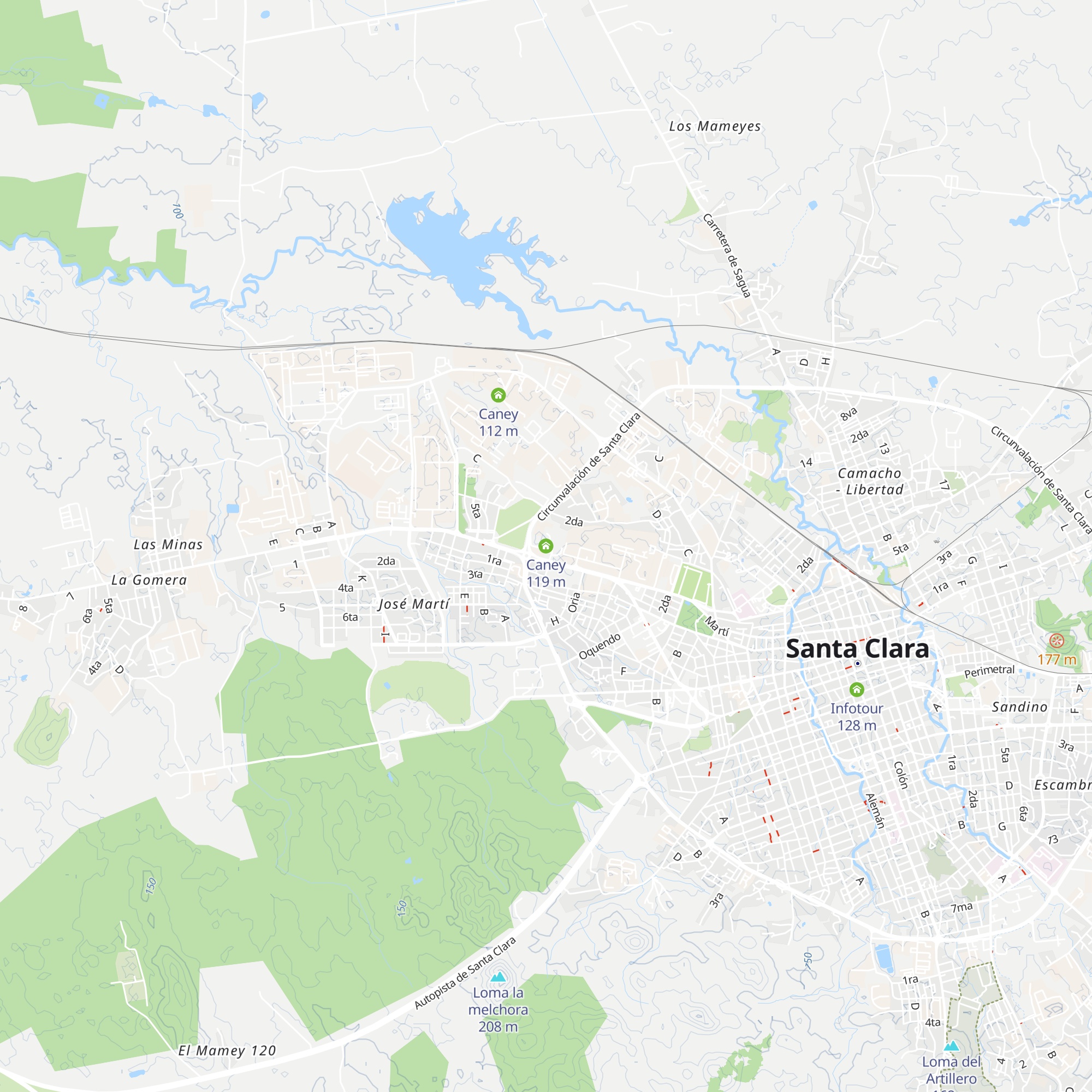 Caney map