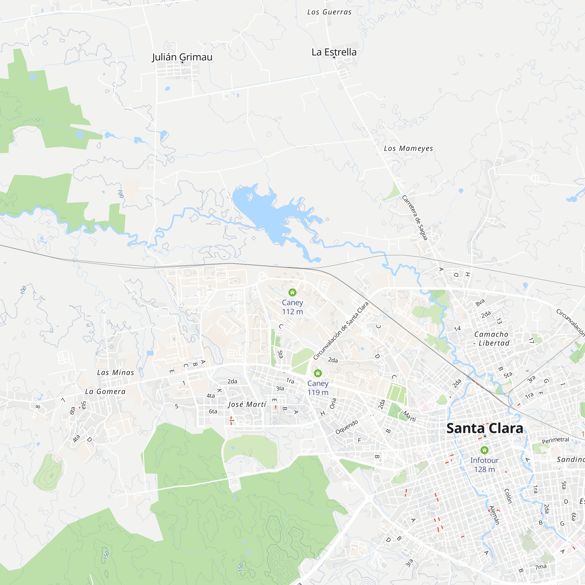 Caney map