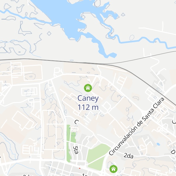 Map of Caney